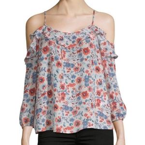 Joie Birtha Silk Floral Top